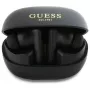 Guess Capsule Printed Logo - Bluetooth TWS ANC & ENC nappikuulokkeet latauskotelolla (musta)