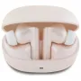 Guess Capsule Printed Logo - Bluetooth TWS ANC & ENC -kuulokkeet + latauskotelo (vaaleanpunainen)