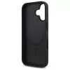 DKNY DKHMP16SPSHRPSK iPhone 16 6.1 kova kotelo musta toistuva kuvio Stack Logo MagSafe