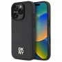 DKNY DKHMP16XPSHRPSK kova kotelo Apple iPhone 16 Pro Max 6,9 tuuman näytölle musta toistuva kuvio Stack Logo MagSafe