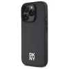 DKNY DKHMP16XPSHRPSK kova kotelo Apple iPhone 16 Pro Max 6,9 tuuman näytölle musta toistuva kuvio Stack Logo MagSafe