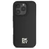DKNY DKHMP16XPSHRPSK kova kotelo Apple iPhone 16 Pro Max 6,9 tuuman näytölle musta toistuva kuvio Stack Logo MagSafe