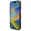 DKNY DKHCP16SSMCBSK iPhone 16 6.1 kova kotelo Liquid Silicone Metal Logo musta