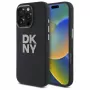 DKNY DKHCP16XSMCBSK iPhone 16 Pro Max 6,9 tuuman näyttö kova kotelo Liquid Silicone Metal Logo - musta
