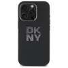 DKNY DKHCP16XSMCBSK iPhone 16 Pro Max 6,9 tuuman näyttö kova kotelo Liquid Silicone Metal Logo - musta