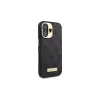 Guess GUHMP16MU4GPRK iPhone 16 Plus 6,7 inch musta hardcase 4G Logo Plate ja MagSafe