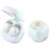 Guess 4G Printed Logo True Wireless Stereo Bluetooth -nappikuulokkeet latauskotelolla (valkoinen)
