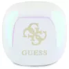Guess 4G Printed Logo True Wireless Stereo Bluetooth -nappikuulokkeet latauskotelolla (valkoinen)
