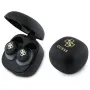 Guess GUTWSJ144ESK True Wireless Stereo Bluetooth -nappikuulokkeet latauskotelolla, musta irisoiva 4G Printed Logo