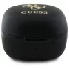 Guess GUTWSJ144ESK True Wireless Stereo Bluetooth -nappikuulokkeet latauskotelolla, musta irisoiva 4G Printed Logo