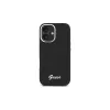 Guess GUHCP16MSMBSLK Silicone Script Metal Logo & Frame -hardcase Apple iPhone 16 Plus 6,7 inch - musta