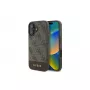 Guess 4G Bottom Stripe -kuori iPhone 16 Plus -puhelimeen (ruskea)