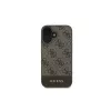 Guess 4G Bottom Stripe -kuori iPhone 16 Plus -puhelimeen (ruskea)