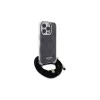 Guess GUHCP16XHC4SEK iPhone 16 Pro Max 6.9 -kovakuori Crossbody Cord 4G Print musta