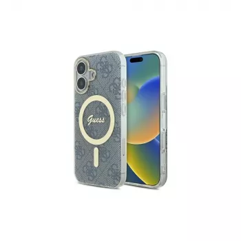 Guess GUHMP16SH4STB iPhone 16 6.1 -kovakuori IML 4G MagSafe sininen