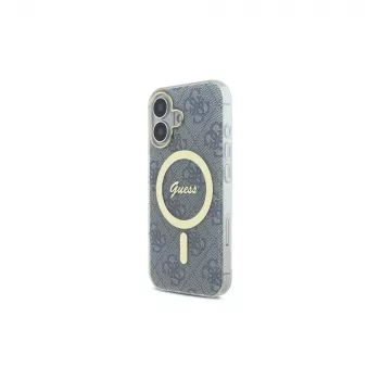Guess GUHMP16SH4STB iPhone 16 6.1 -kovakuori IML 4G MagSafe sininen