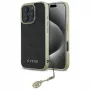 Guess GUHCP16XGF4GGR iPhone 16 Pro Max 6.9 musta kovakuori 4G Charms Collection