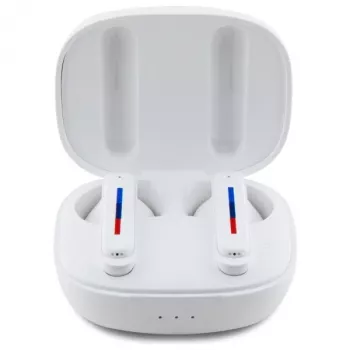BMW BMBEMIATP20LOH True Wireless Stereo (TWS) Bluetooth 5.1 -nappikuulokkeet lataustelineellä - valkoinen