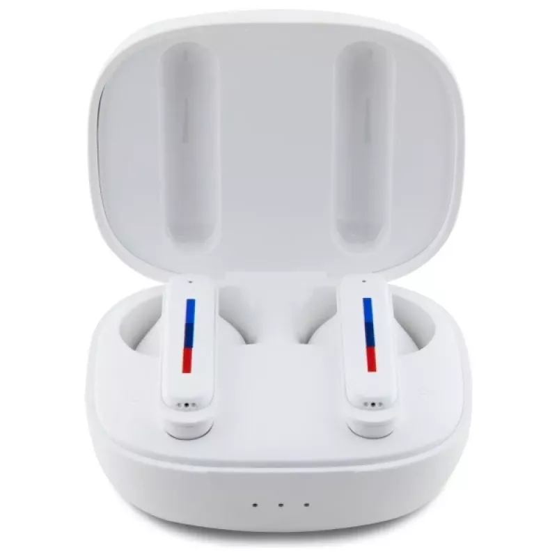 BMW BMBEMIATP20LOH True Wireless Stereo (TWS) Bluetooth 5.1 -nappikuulokkeet lataustelineellä - valkoinen
