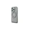 Guess GUHMP16LHFWFCK iPhone 16 Pro -kovakuori IML Flowers Wreath MagSafe musta