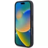 BMW Hot Stamp Leather -kovakuori iPhone 16 Pro 6,3 tuuman näytölle musta