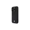 BMW Signature Leather -kovakuori korttitaskulla Apple iPhone 16 Pro Max 6,9 tuuman näytölle musta