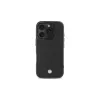 BMW Signature Leather -kovakuori korttitaskulla Apple iPhone 16 Pro Max 6,9 tuuman näytölle musta