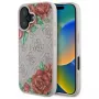 Guess GUHMP16SP4ROPEMCP hardcase Apple iPhone 16 6,1 inch pinkki kukkakuvio MagSafe