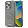 Karl Lagerfeld IML Rhinestones Karl Head Case iPhone 16 Pro Max (musta)