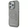Karl Lagerfeld IML Rhinestones Karl Head Case iPhone 16 Pro Max (musta)