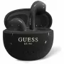 Guess Glossy Effect EggShape Printed Classic Logo TWS -nappikuulokkeet musta