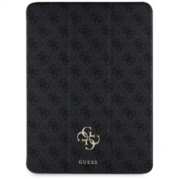 Guess GUFC13PM24PS4SGK iPad Pro 13 M4 2024 / M5 2025 -magneettinen 4G Big Logo -folio kotelo musta