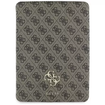 Guess GUFC11RM24PS4SGW iPad Air 11 M2 2024 / M3 2025 / M4 2026 ruskea Magnetic 4G Big Logo Folio Case