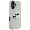 KARL LAGERFELD HC 3D Rubber DoubleHeads kuori Apple iPhone 16 - beige
