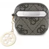 Guess 4G Strass Charm suojakuori Apple AirPods 4, ruskea