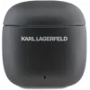 KARL LAGERFELD Metal Printed Logo TWS -nappikuulokkeet ANC/ENC - musta
