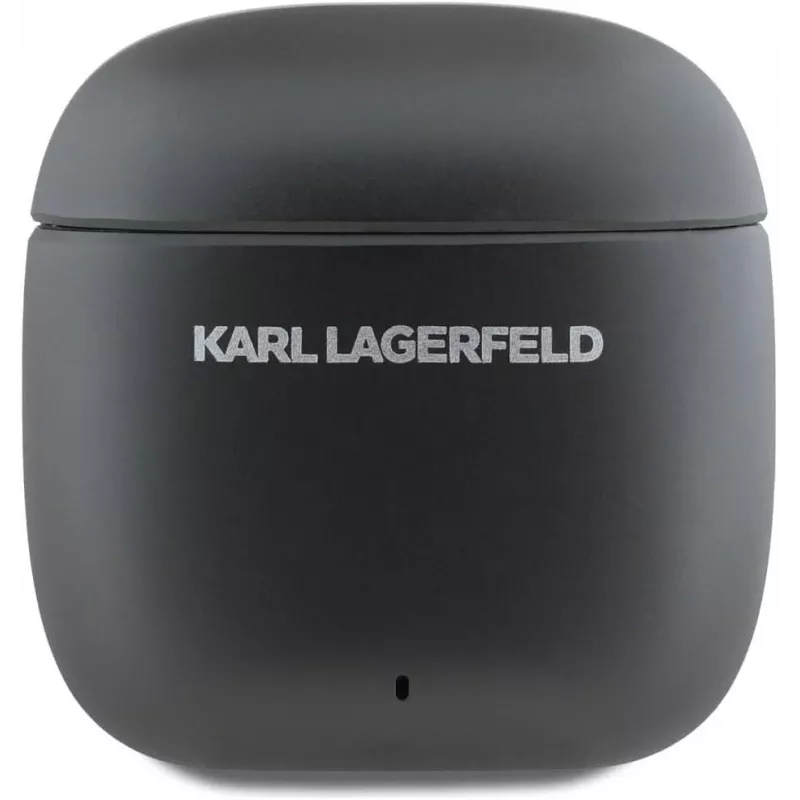 KARL LAGERFELD Metal Printed Logo TWS -nappikuulokkeet ANC/ENC - musta