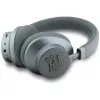 Karl Lagerfeld Grained Initials Bluetooth ANC Over-Ear -kuulokkeet harmaa