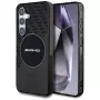 Mercedes-AMG Transparent Rhombs MagSafe kuori Samsung Galaxy S25 musta