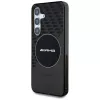 Mercedes-AMG Transparent Rhombs MagSafe kuori Samsung Galaxy S25 musta