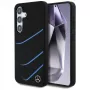MERCEDES-BENZ Silicone Contrasted Curves MagSafe kuori Samsung Galaxy S25, musta