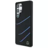 MERCEDES-BENZ Silicone Contrasted Curves MagSafe kuori Samsung Galaxy S25 Ultra musta
