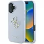 Guess Grained Big 4G Logo Small Classic Logo takakuori Apple iPhone 16 - sininen