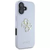 Guess Grained Big 4G Logo Small Classic Logo takakuori Apple iPhone 16 - sininen