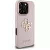 Guess Grained Big 4G Logo Small Classic Logo takakuori Apple iPhone 16 Pro (pinkki)