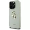 Guess Grained Big 4G Logo Small Classic Logo takakuori Apple iPhone 16 Pro Max - vihreä