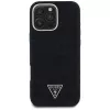 Guess Denim Triangle Logo MagSafe Case Apple iPhone 16 Pro, musta