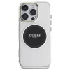 Guess IML Metal Colored Circle Classic Logo MagSafe Case iPhone 16 Pro (musta)