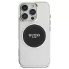 Guess IML Metal Colored Circle Classic Logo MagSafe Case iPhone 16 Pro Max (musta)