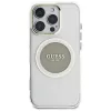 Guess IML Metal Colored Circle Classic Logo MagSafe Case iPhone 16 Pro Max (harmaa)
